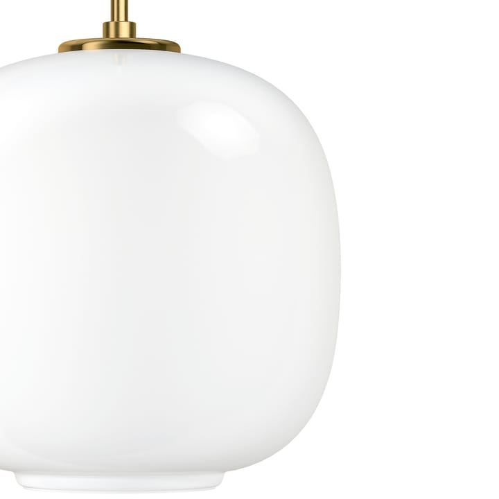 VL45 Radiohus kattolamppu Ø25 cm, Brass-white opal glass Louis Poulsen