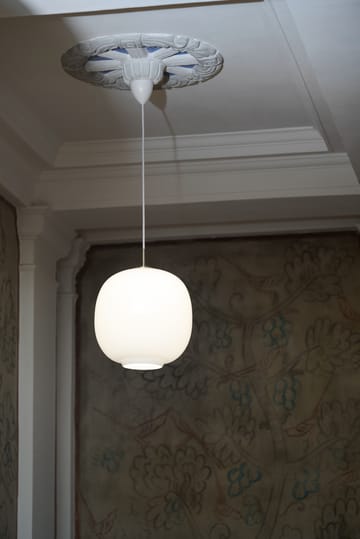 VL45 Radiohus kattolamppu Ø25 cm - Brass-white opal glass - Louis Poulsen