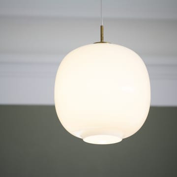 VL45 Radiohus kattolamppu Ø25 cm - Brass-white opal glass - Louis Poulsen