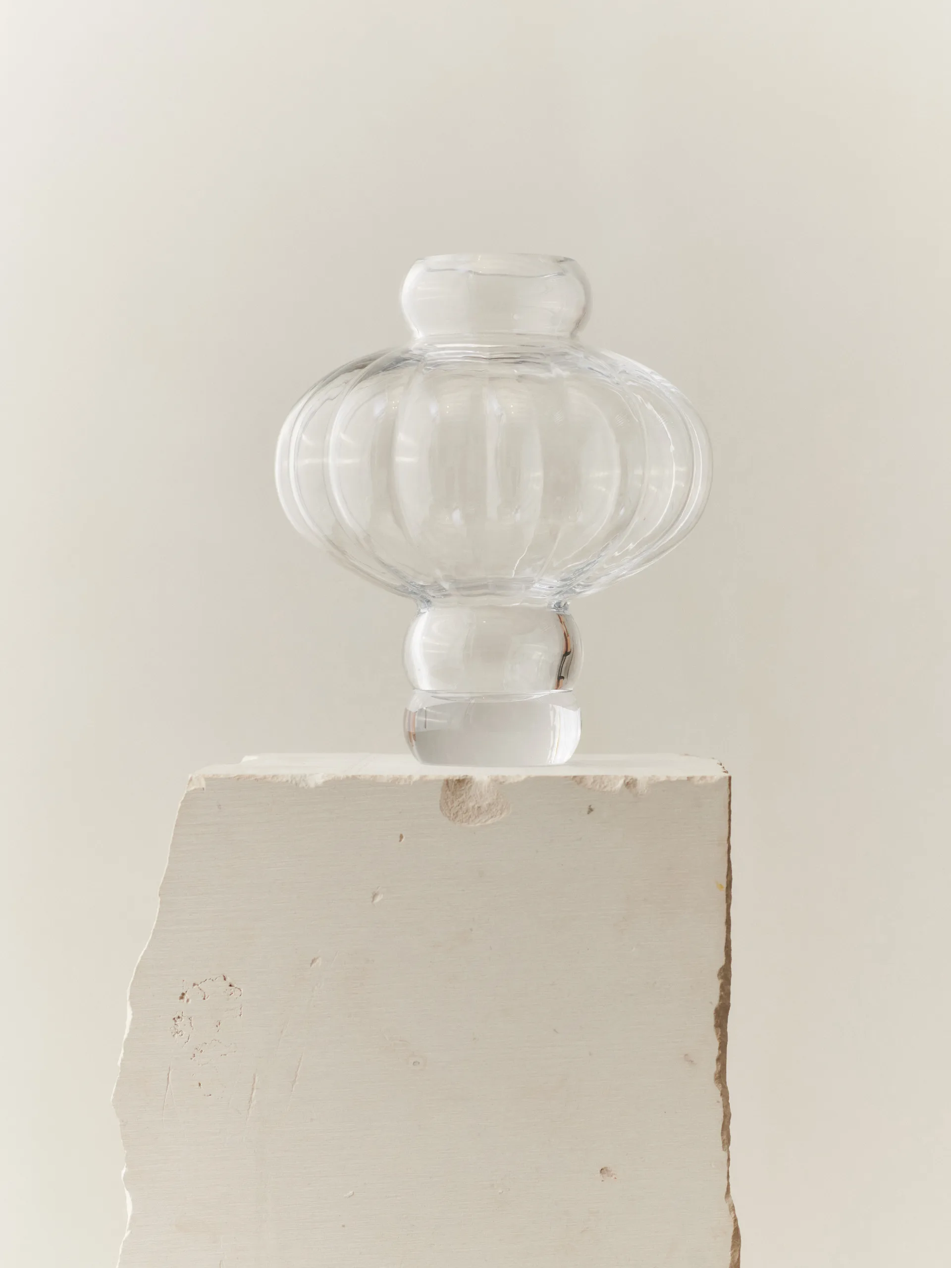 Balloon 08 maljakko 30 cm, Clear Louise Roe