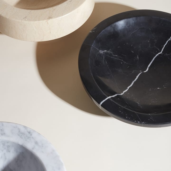 Gallery tarjotin, 33 cm - Musta marmori - Louise Roe