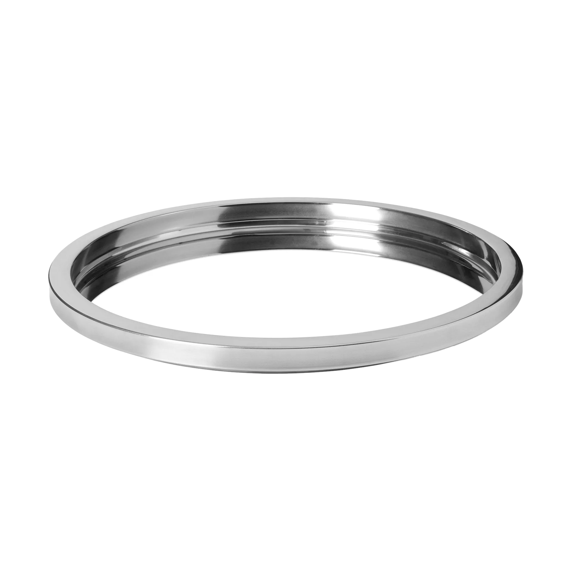 Louise Roe tarjoilualusta Ø56 cm, Ruostumaton teräs Louise Roe