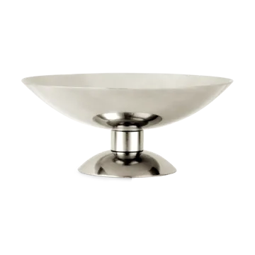 Metal samppanjalasi matala - Ruostumaton teräs - Louise Roe