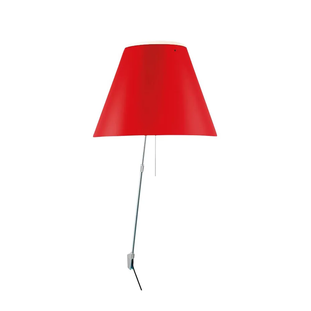Costanza D13 a.i.f -seinävalaisin, Primary red Luceplan