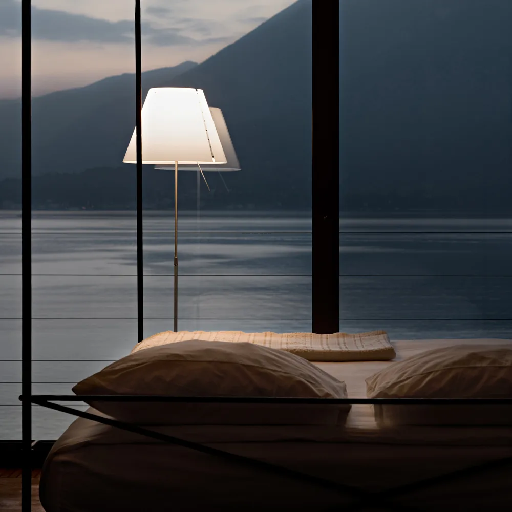 Costanza D13t.c -lattiavalaisin, Valkoinen Luceplan