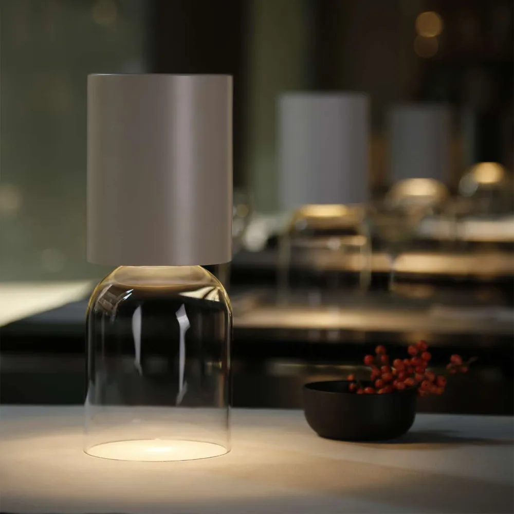 Nui Mini -pöytävalaisin, Hiekka Luceplan