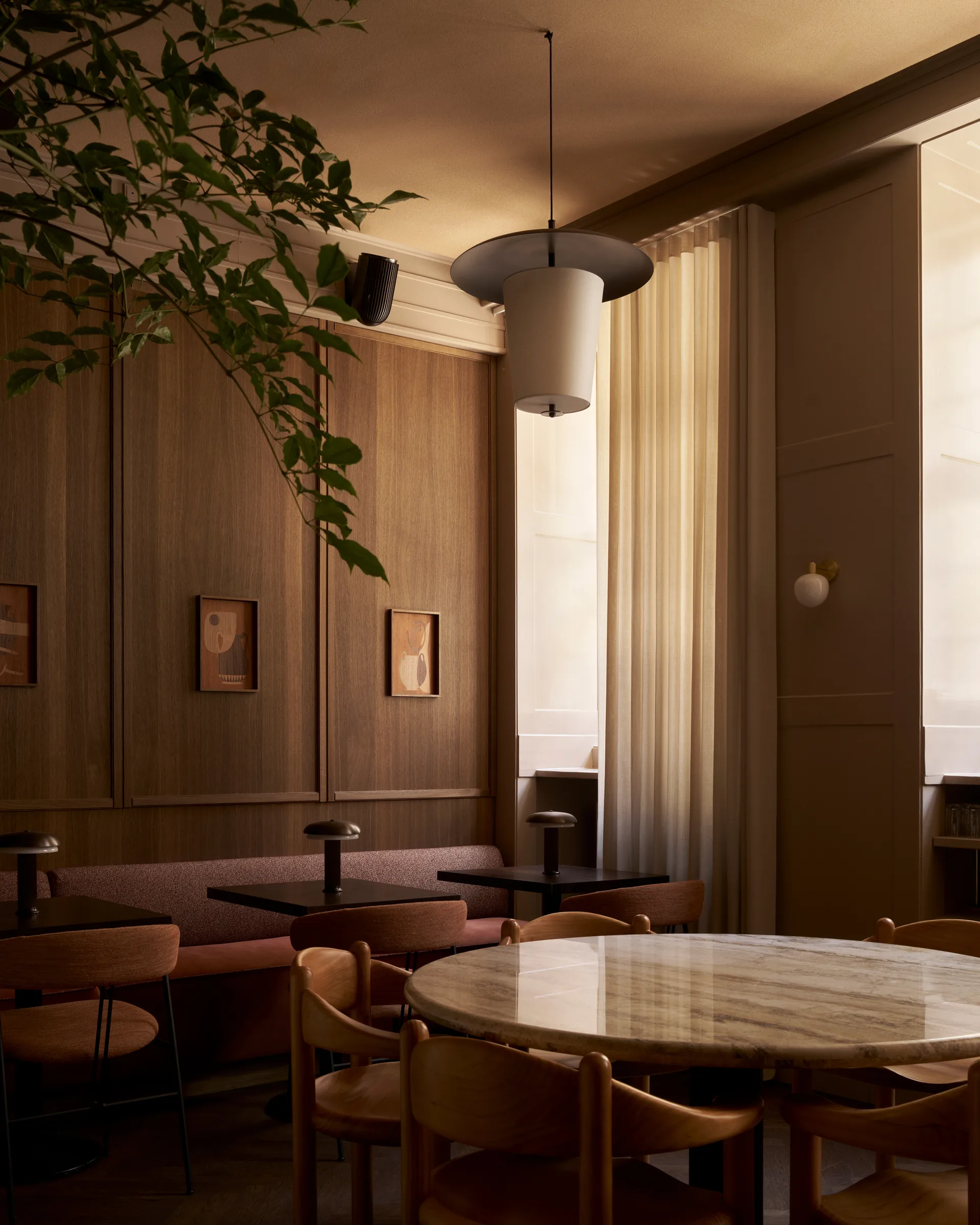 Noote pöytälamppu kannettava, Pronssi LYFA