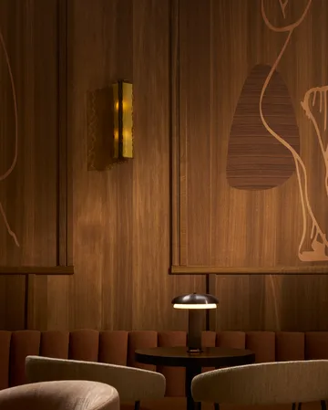 Ryff seinälamppu - Pronssi - LYFA