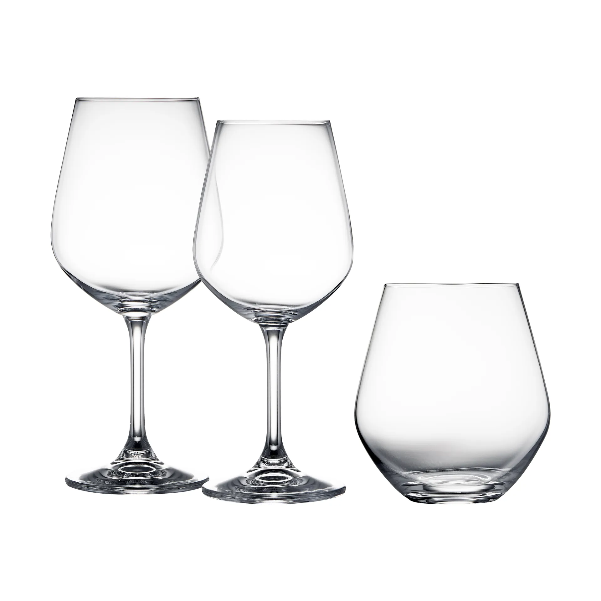 Lyngby Glas -lasisetti 18 osaa, Kristalli Lyngby Glas