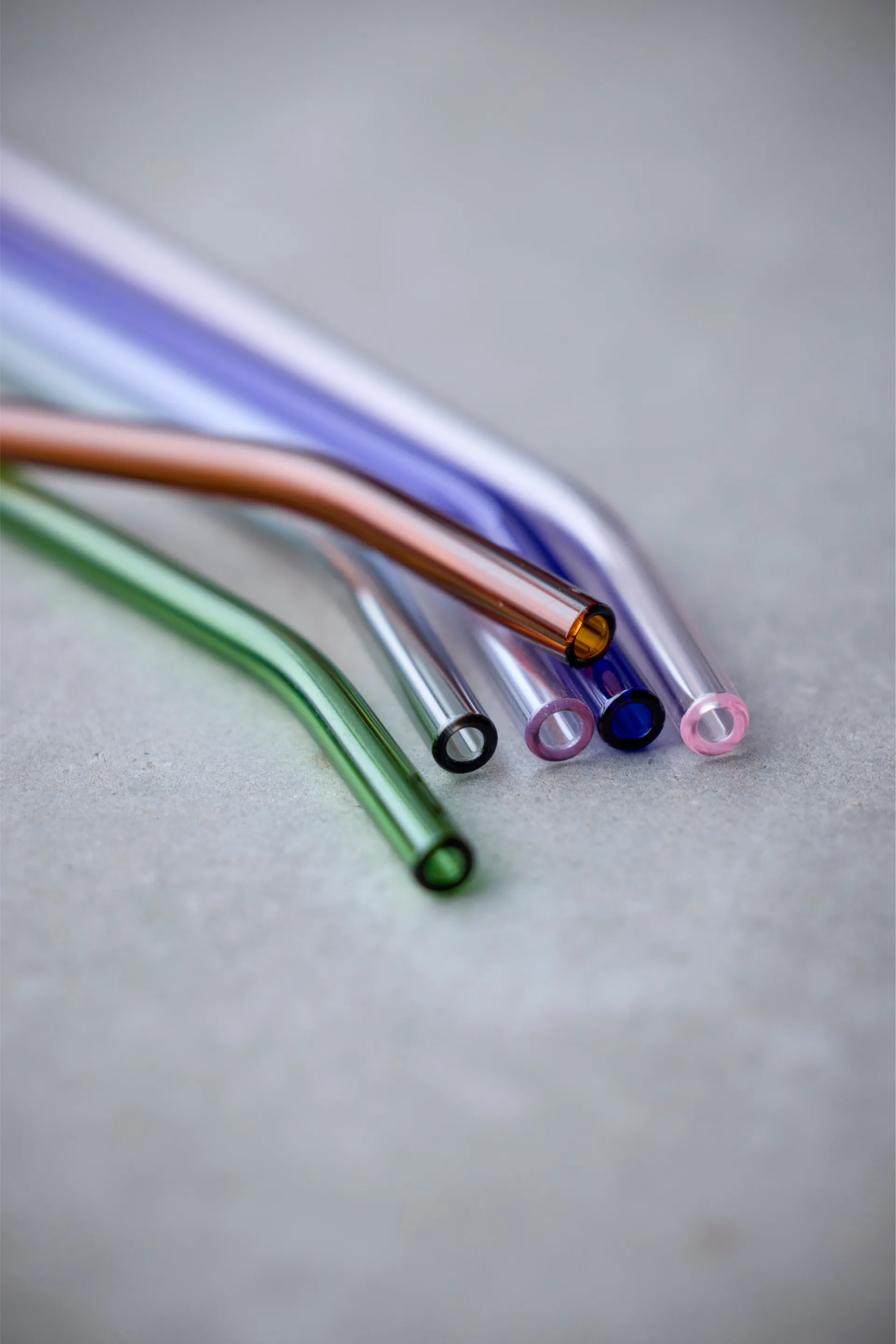 Lyngby Glas pillit 21,5 cm 4 kpl, Savu Lyngby Glas