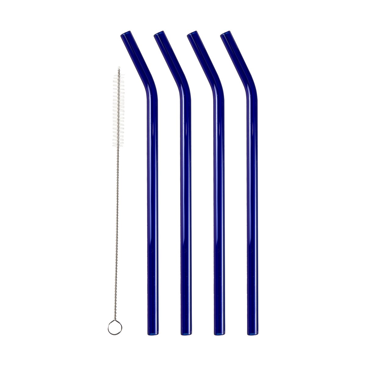 Lyngby Glas pillit 21,5 cm 4 kpl Sininen | Skandinaavinen Sisustus | Viini- ja baaritarvikkeet | Sininen