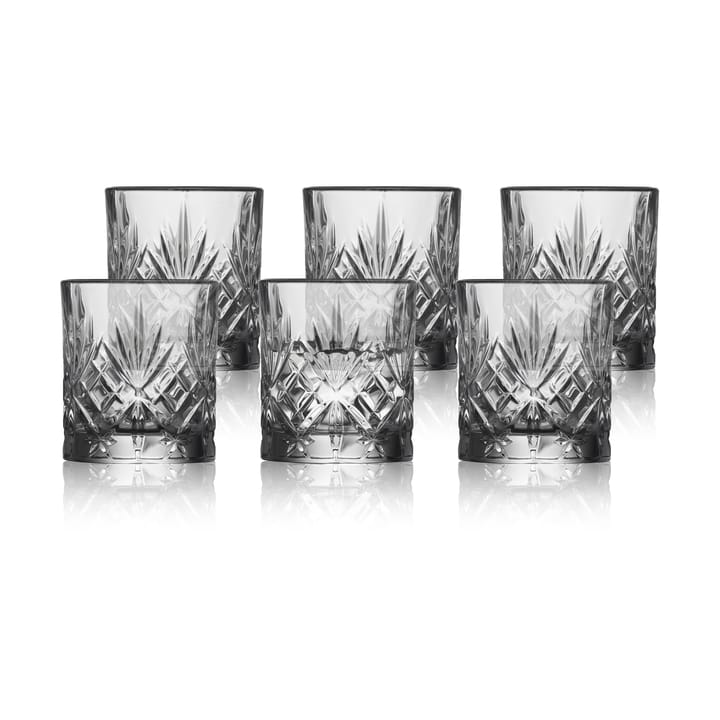 Melodia shottilasi 8 cl 6-pakkaus - Clear - Lyngby Glas