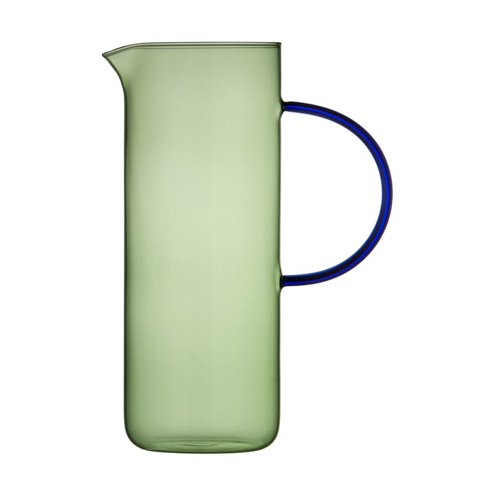 Torino lasikannu 1,1 l - Green-blue - Lyngby Glas