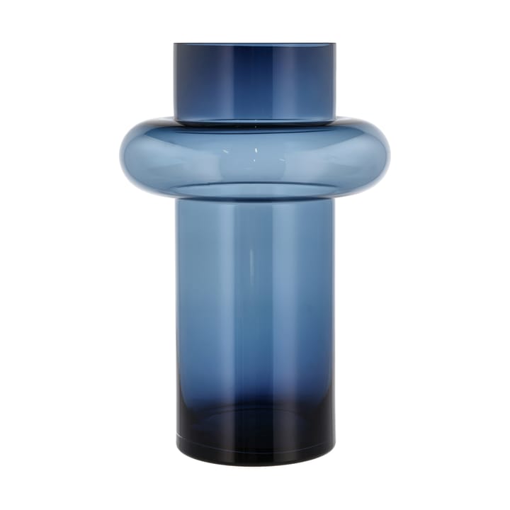 Tube maljakko lasi 40 cm - Sininen - Lyngby Glas