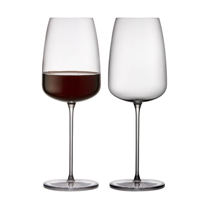 Veneto Bourgogne viinilasi 77 cl 2-pakkaus - Clear - Lyngby Glas