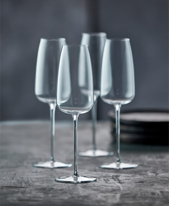 Veneto samppanjalasi 36 cl 2-pakkaus, Clear Lyngby Glas