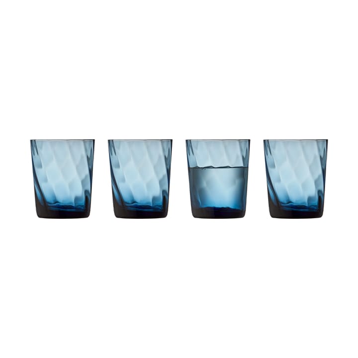 Vienna vesilasi 30 cl 4-pakkaus - Blue - Lyngby Glas