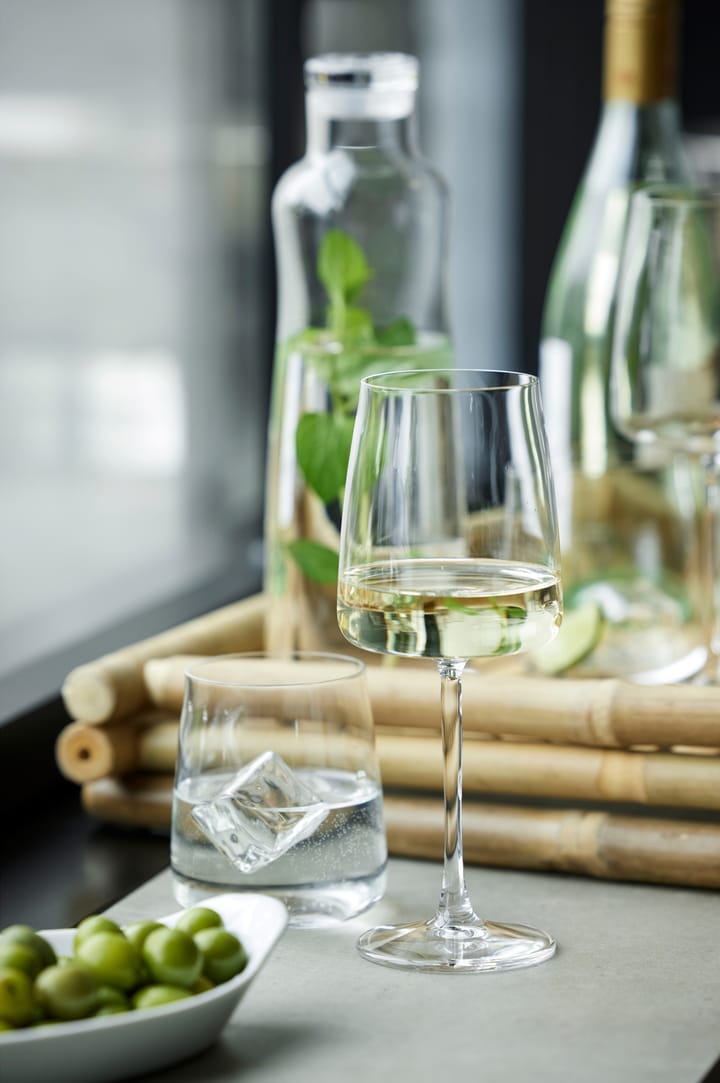 Zero valkoviinilasi 43 cl 4-pakkaus, Kristalli Lyngby Glas