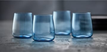 Zero vesilasi 42 cl 4-pakkaus - Blue - Lyngby Glas