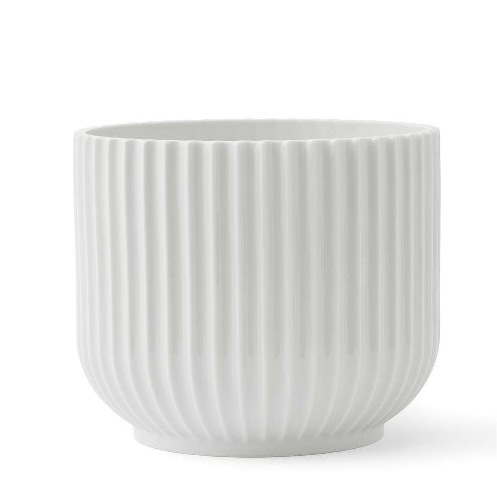 Lyngby Porcelæn Lyngby kukkaruukku valkoinen 18,9 cm