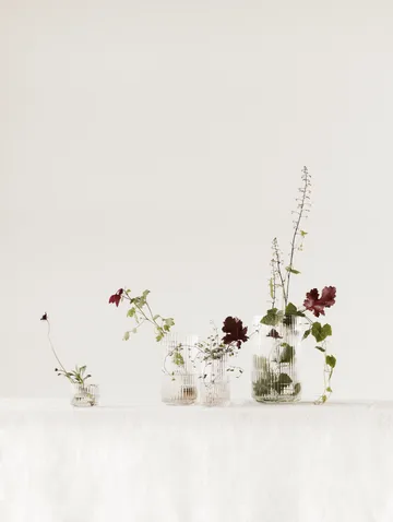 Lyngby maljakko kirkas lasi - 25 cm - Lyngby Porcelæn