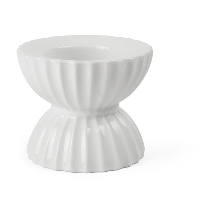 Lyngby Tura -tuikkukippo Ø 8 cm - Valkoinen - Lyngby Porcelæn