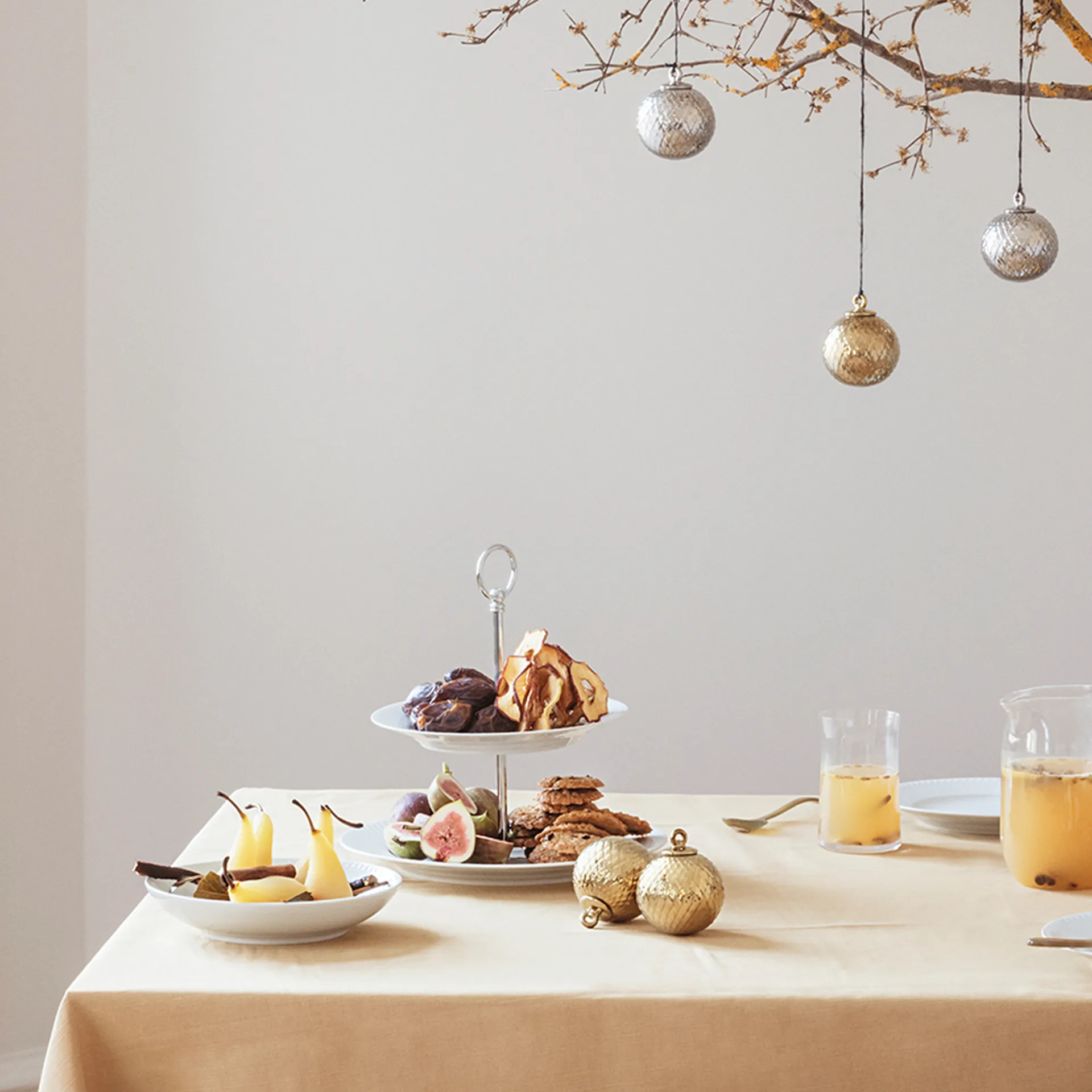 Rhombe joulupallo Ø 7 cm, Hopea Lyngby Porcelæn