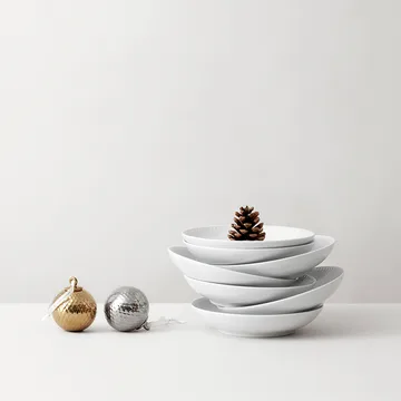 Rhombe joulupallo Ø 7 cm - Hopea - Lyngby Porcelæn