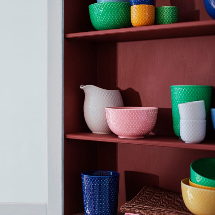 Rhombe kulho Ø11 cm, Vihreä Lyngby Porcelæn