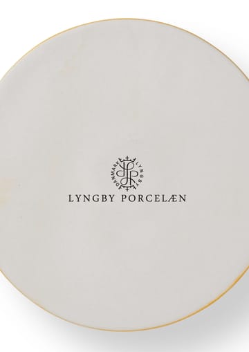 Rhombe kynttilänjalka 3 cm - Keltainen - Lyngby Porcelæn