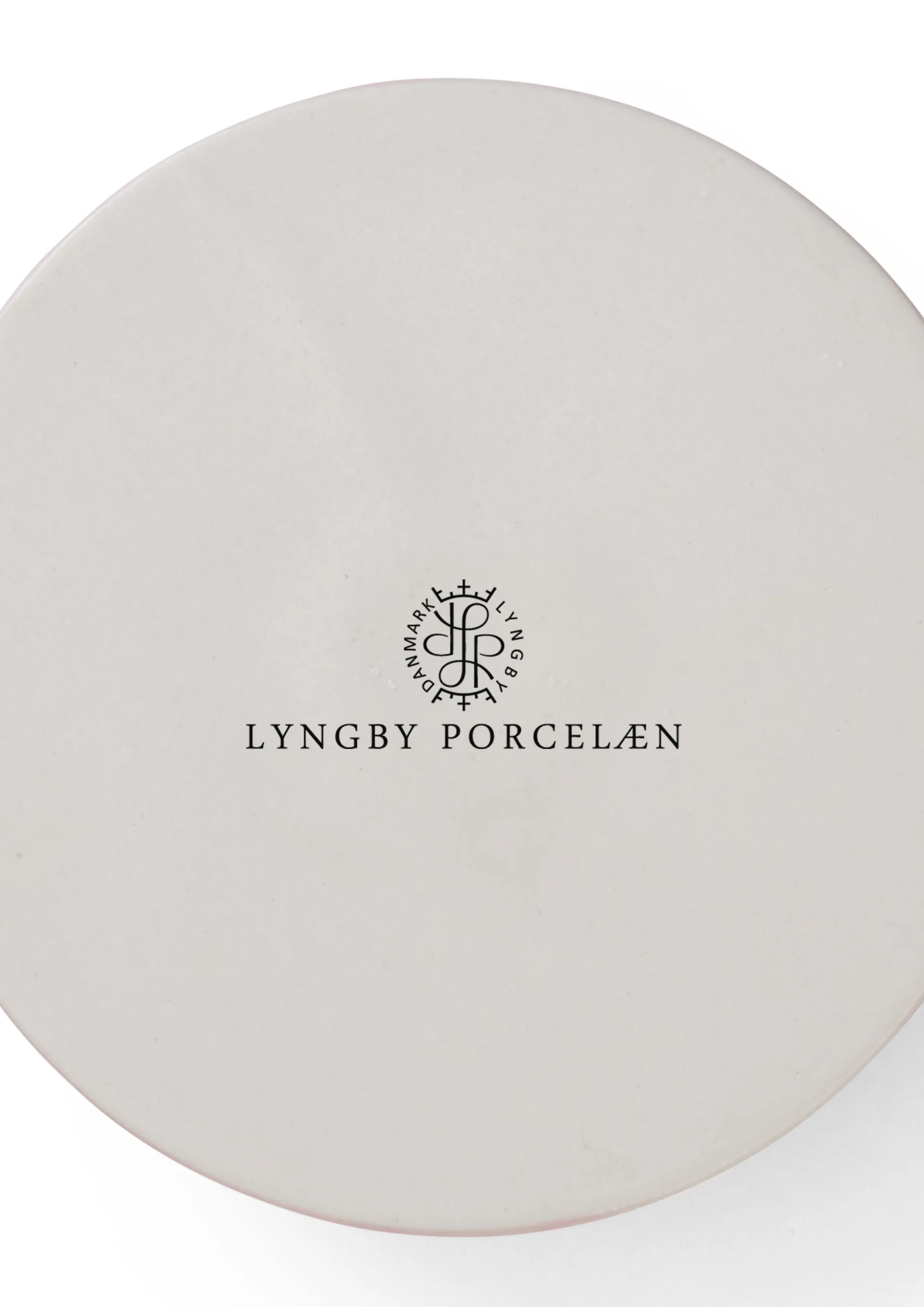Rhombe kynttilänjalka 3 cm, Rosa Lyngby Porcelæn