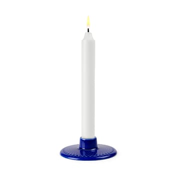 Rhombe kynttilänjalka 3 cm - Tummansininen - Lyngby Porcelæn