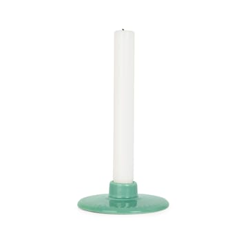 Rhombe kynttilänjalka 3 cm - Vihreä - Lyngby Porcelæn