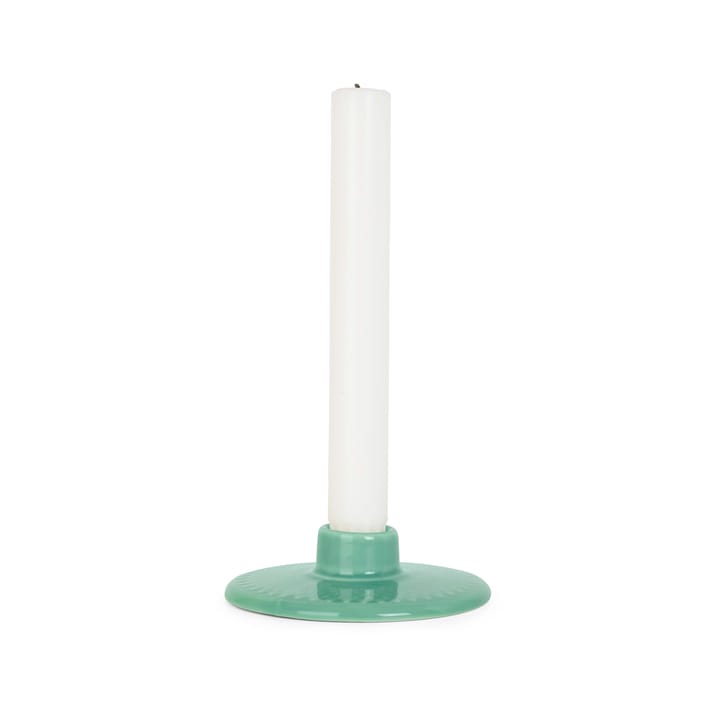Rhombe kynttilänjalka 3 cm - Vihreä - Lyngby Porcelæn