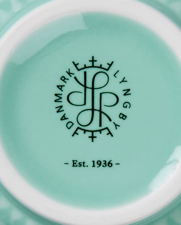 Rhombe maljakko 15 cm - Aqua - Lyngby Porcelæn