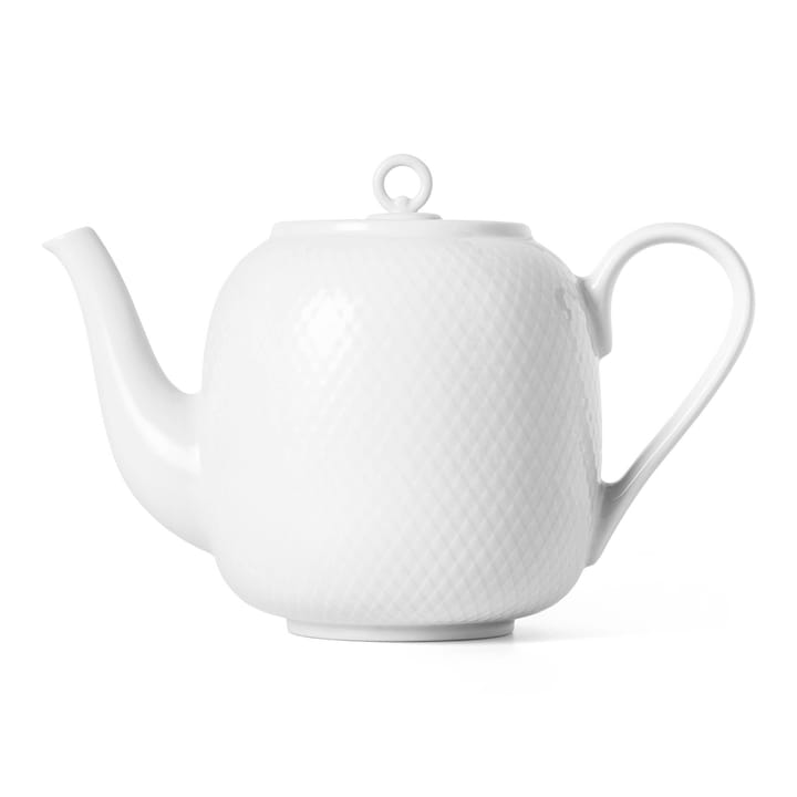 Rhombe teekannu 1,9 L - Valkoinen - Lyngby Porcelæn