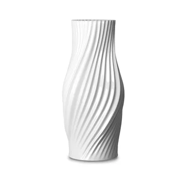 Twist maljakko 31 cm - Valkoinen - Lyngby Porcelæn