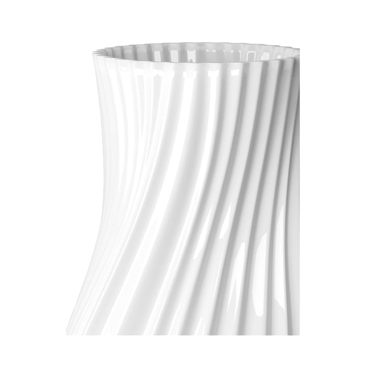 Twist maljakko 31 cm, Valkoinen Lyngby Porcelæn