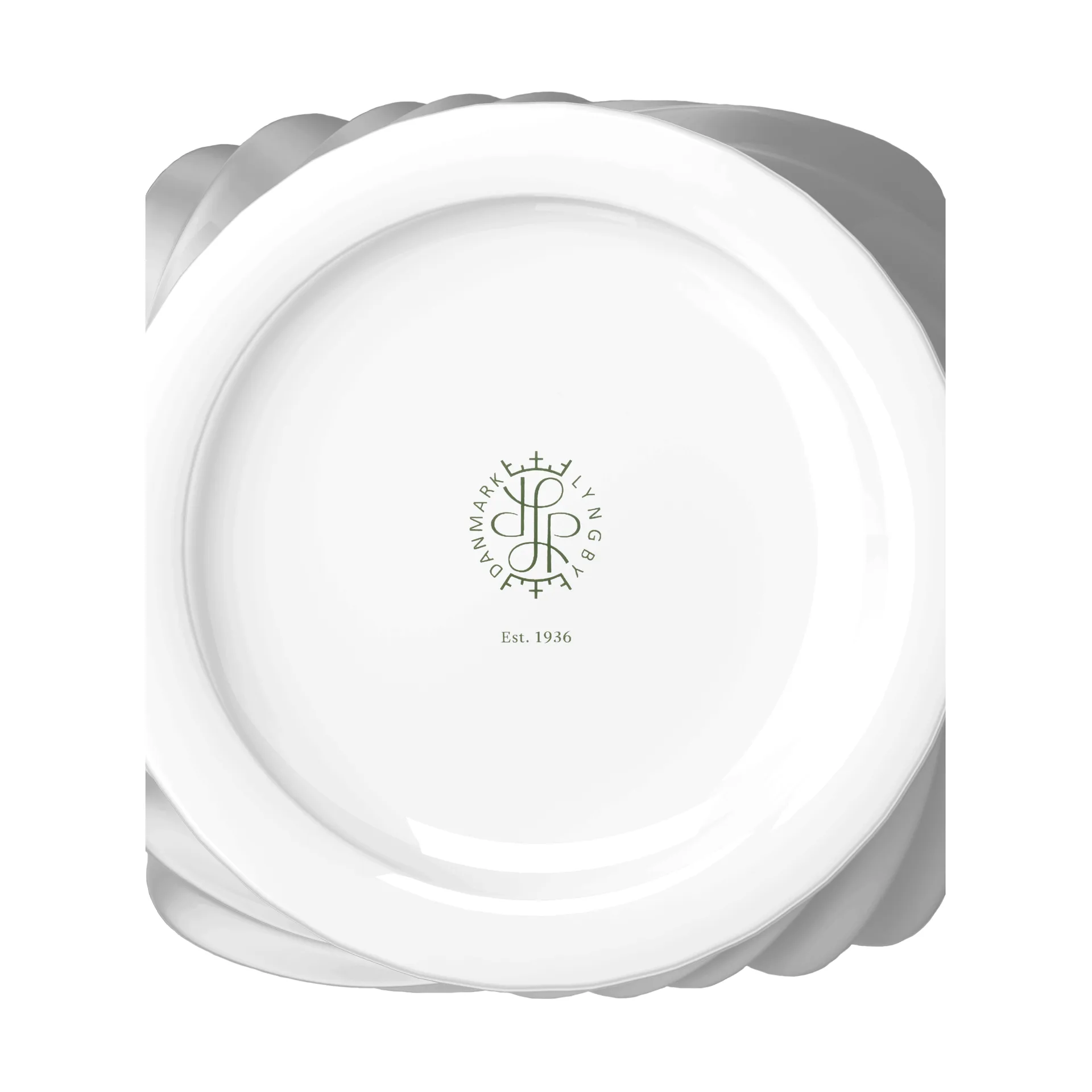 Twist maljakko 31 cm, Valkoinen Lyngby Porcelæn