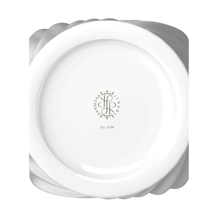 Twist maljakko 31 cm, Valkoinen Lyngby Porcelæn