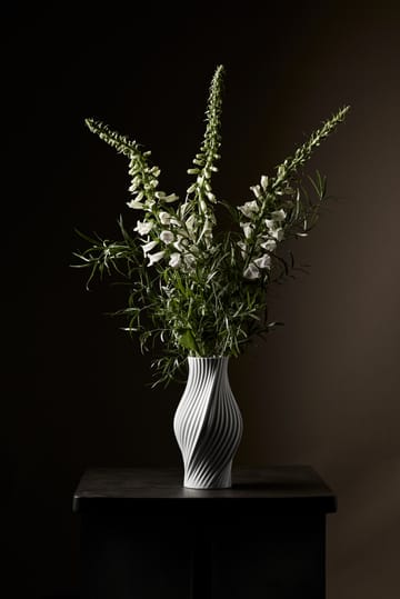 Twist maljakko 31 cm - Valkoinen - Lyngby Porcelæn