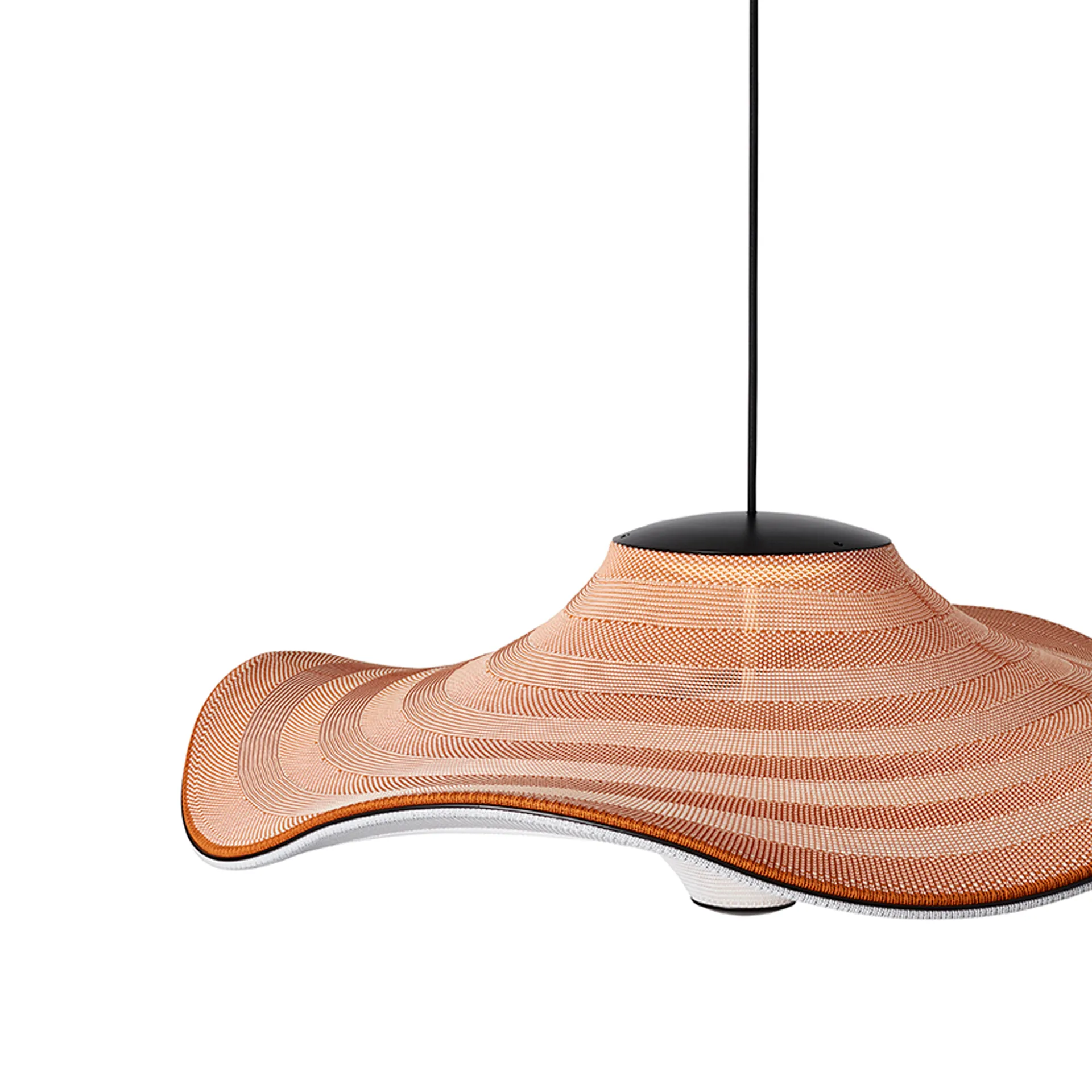 Flying riippuvalaisin Ø58 cm, Light terracotta Made By Hand