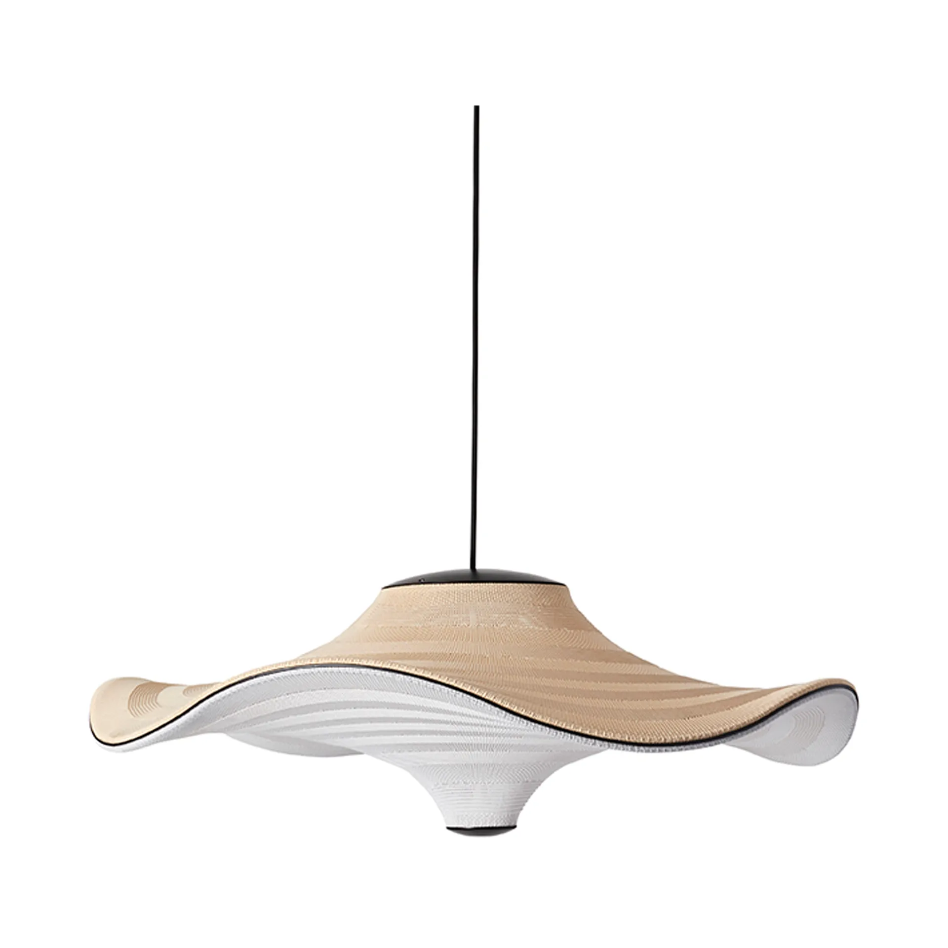 Flying riippuvalaisin Ø78 cm, Golden sand Made By Hand