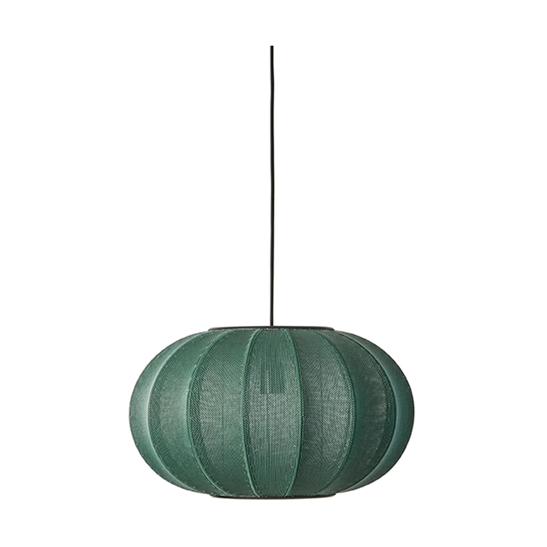 Knit-Wit 45 Oval riippuvalaisin, Tweed green Made By Hand