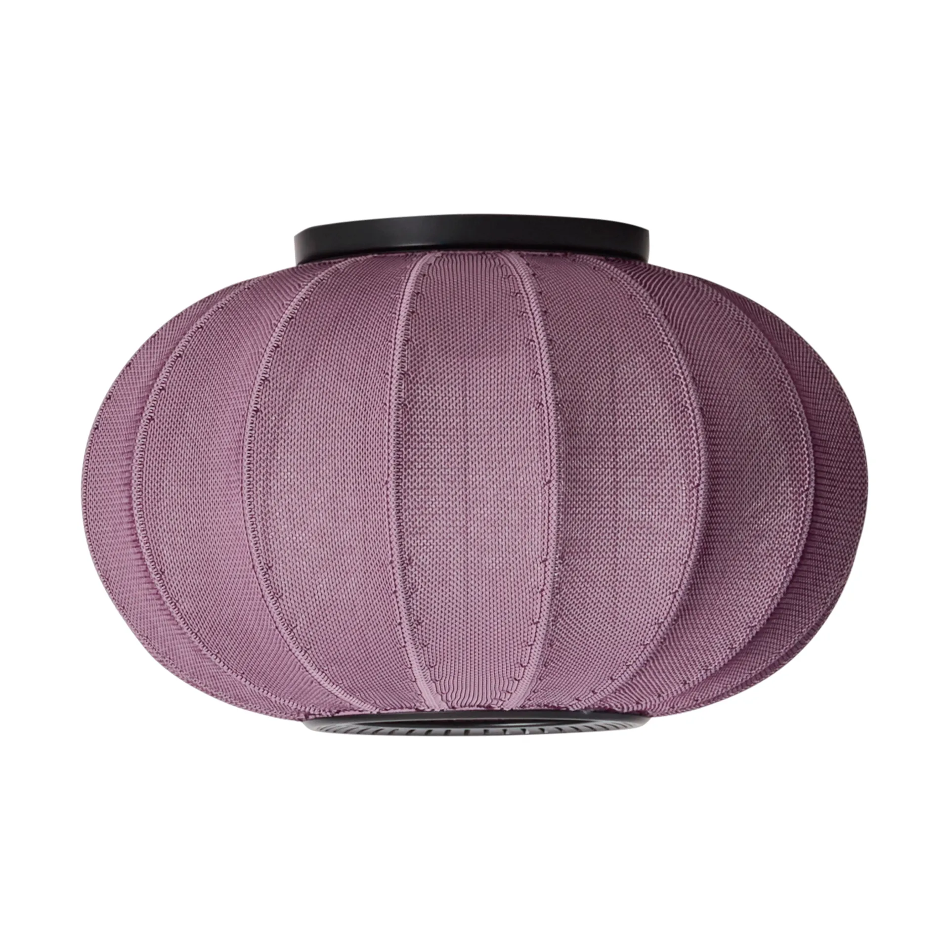 Knit-Wit 45 Oval seinä- ja kattolamppu, Burgundy Made By Hand