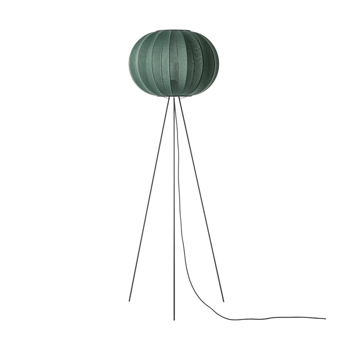 Knit-Wit 45 Round High lattiavalaisin - Tweed green - Made By Hand