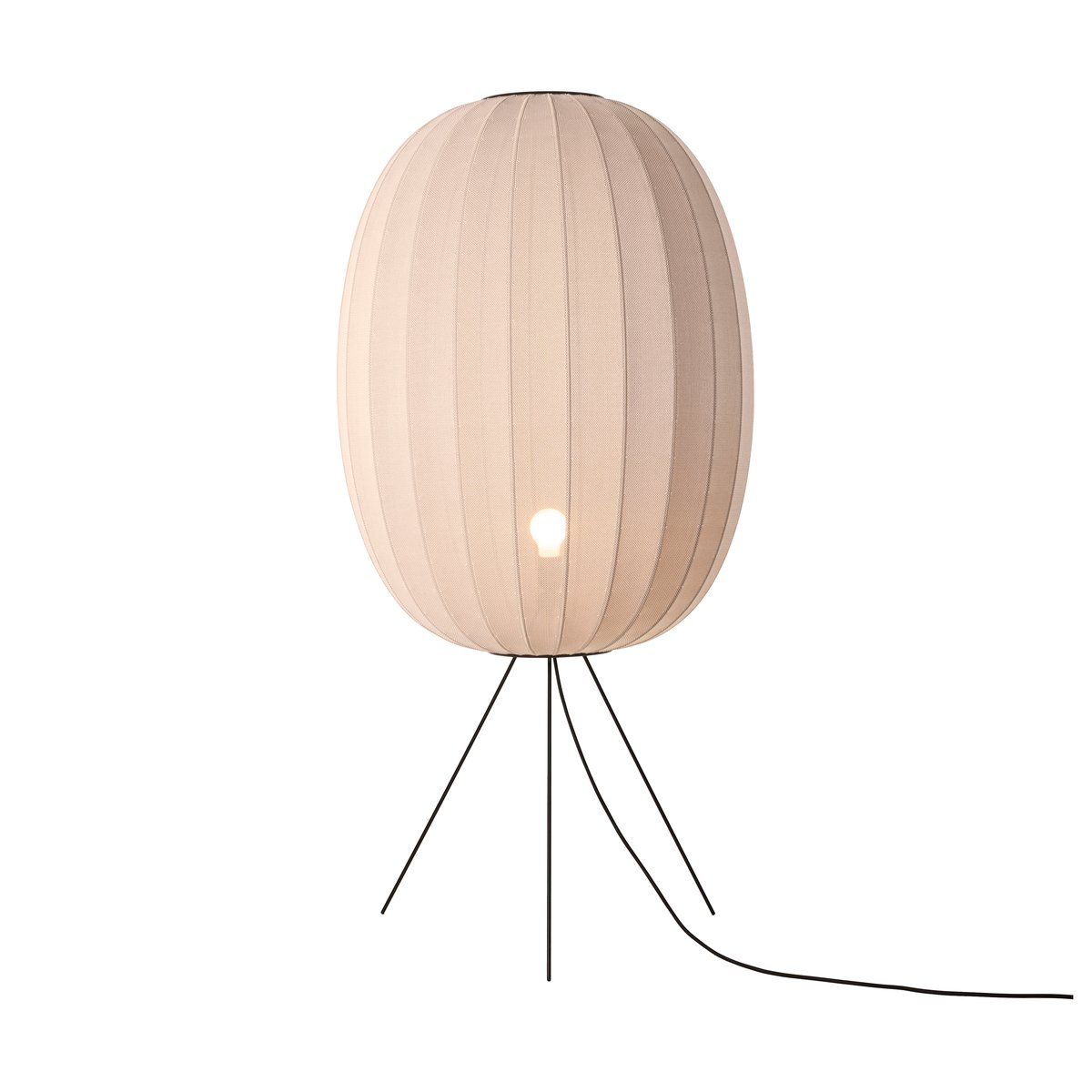 Made By Hand Knit-Wit 65 High Oval Medium lattiavalaisin Sand stone
