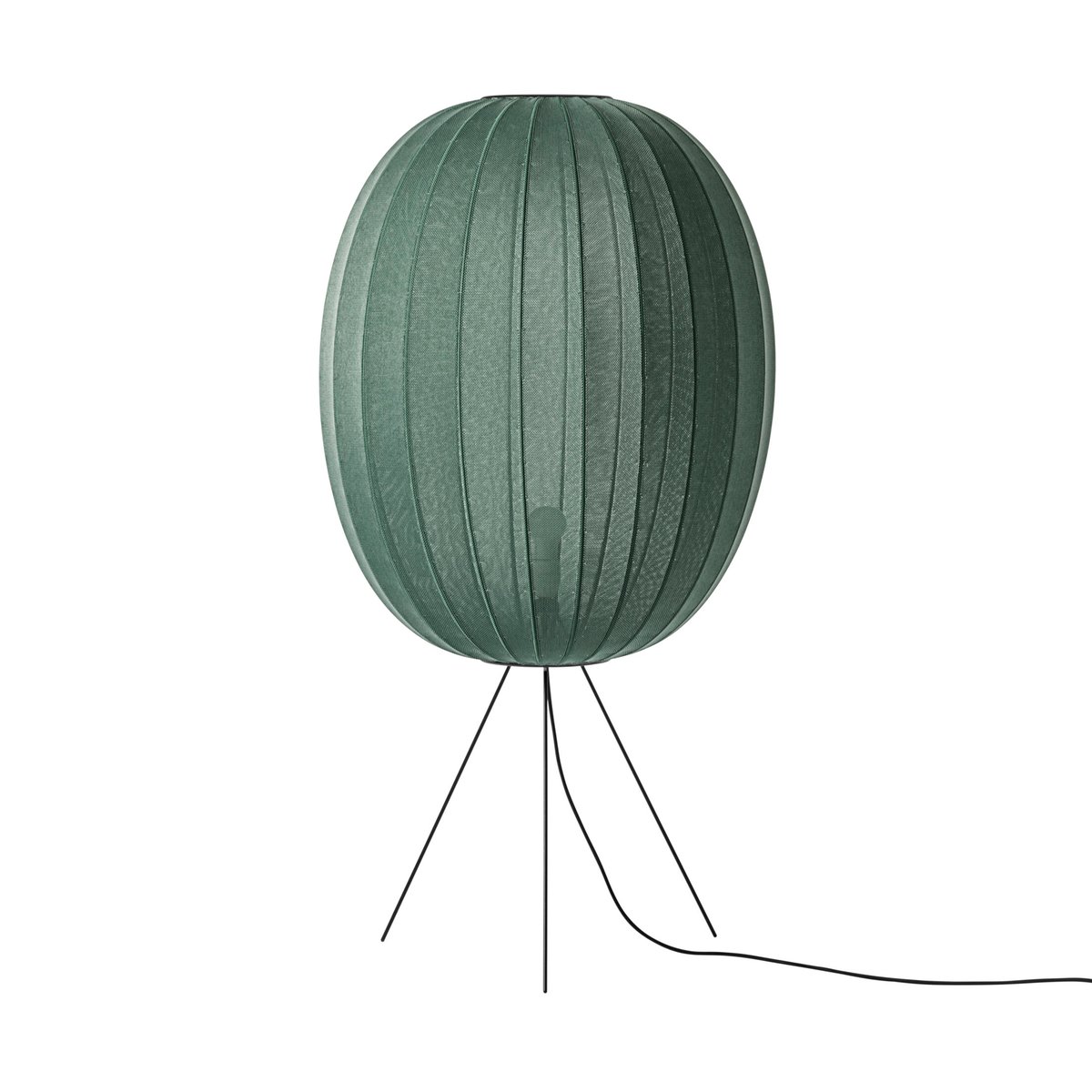 Made By Hand Knit-Wit 65 High Oval Medium lattiavalaisin Tweed green