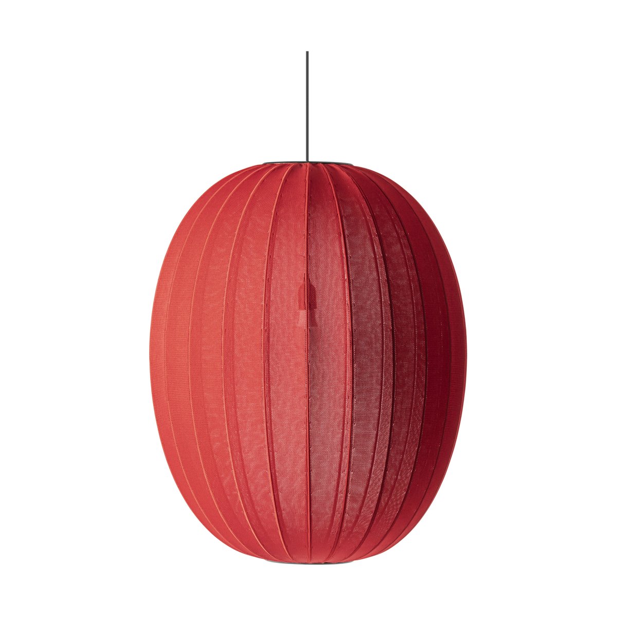 Made By Hand Knit-Wit 65 High Oval riippuvalaisin Maple red