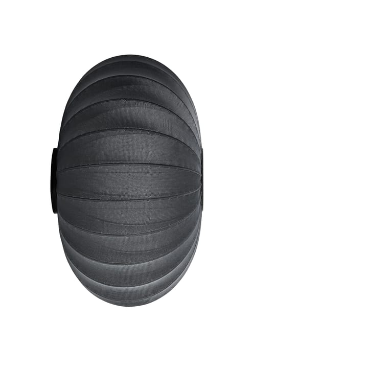 Knit-Wit 76 Oval seinä- ja kattolamppu, Black Made By Hand